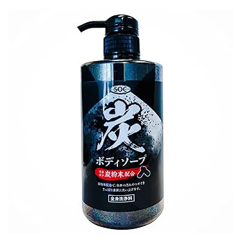 DeoSoap ボディソープ 5個セット Amazon | SOC 炭ボディーソープ 本体 (500mL) | SOC | ボディ